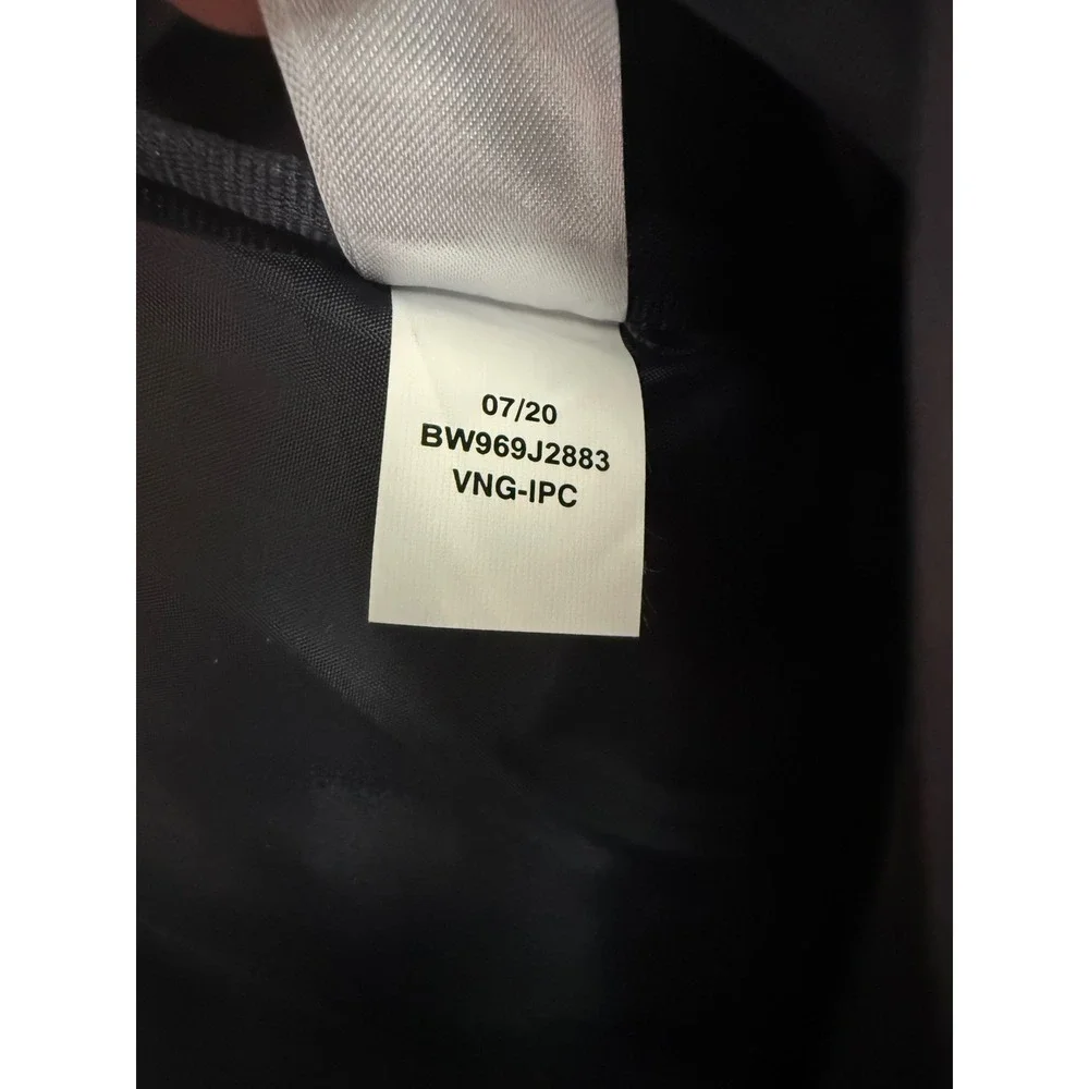 Tommy Hilfiger TH Monogram Mini Backpack Black White Logo Bag Charm